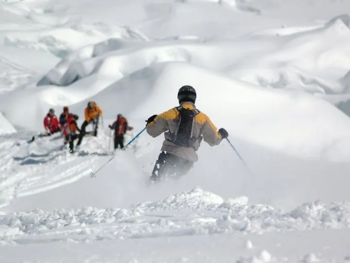 Powder Skiing in Chamonix