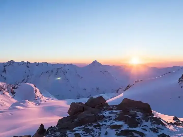 Snow in Saas Fee
