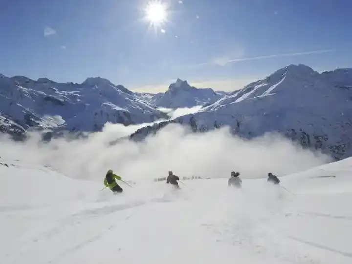 Snow in St. Anton