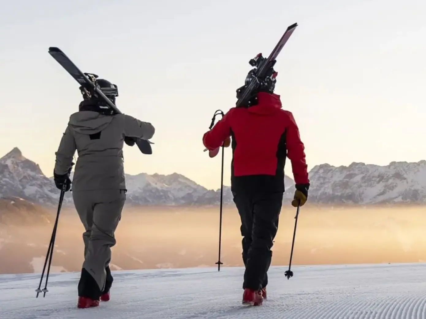 Skiing in St. Johann