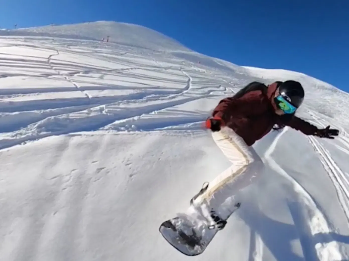 Snowboarding in St. Johann