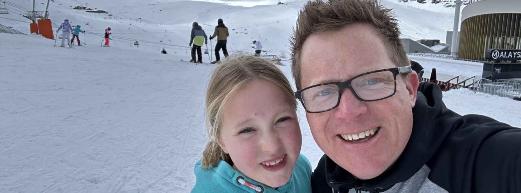 Father Daughter Ski Weekend in April