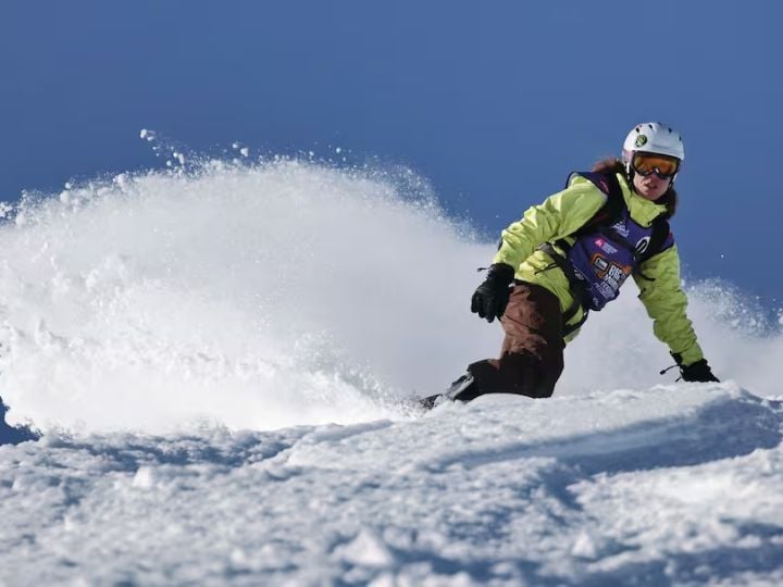 Snowboarding in Fieberbrunn