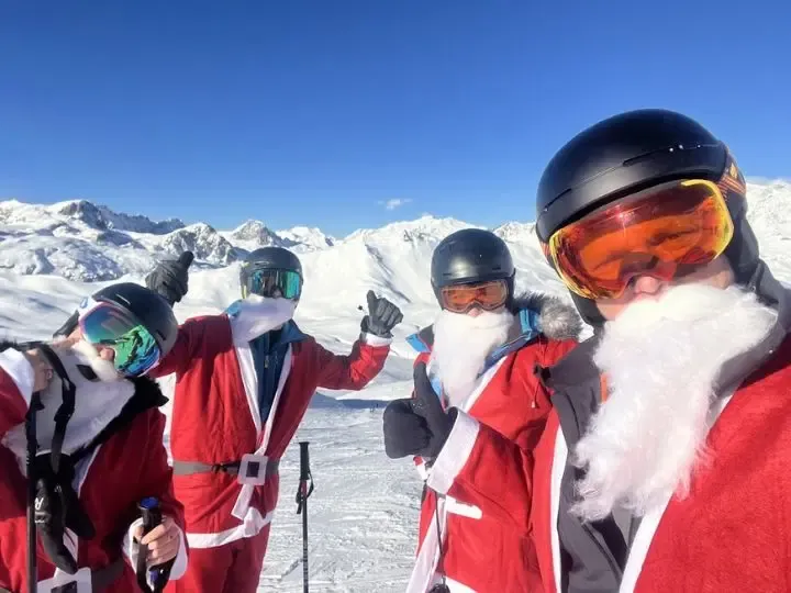 Christmas in the Alps, Val d'Isere - Andy Parat Val d'Isere at Christmas