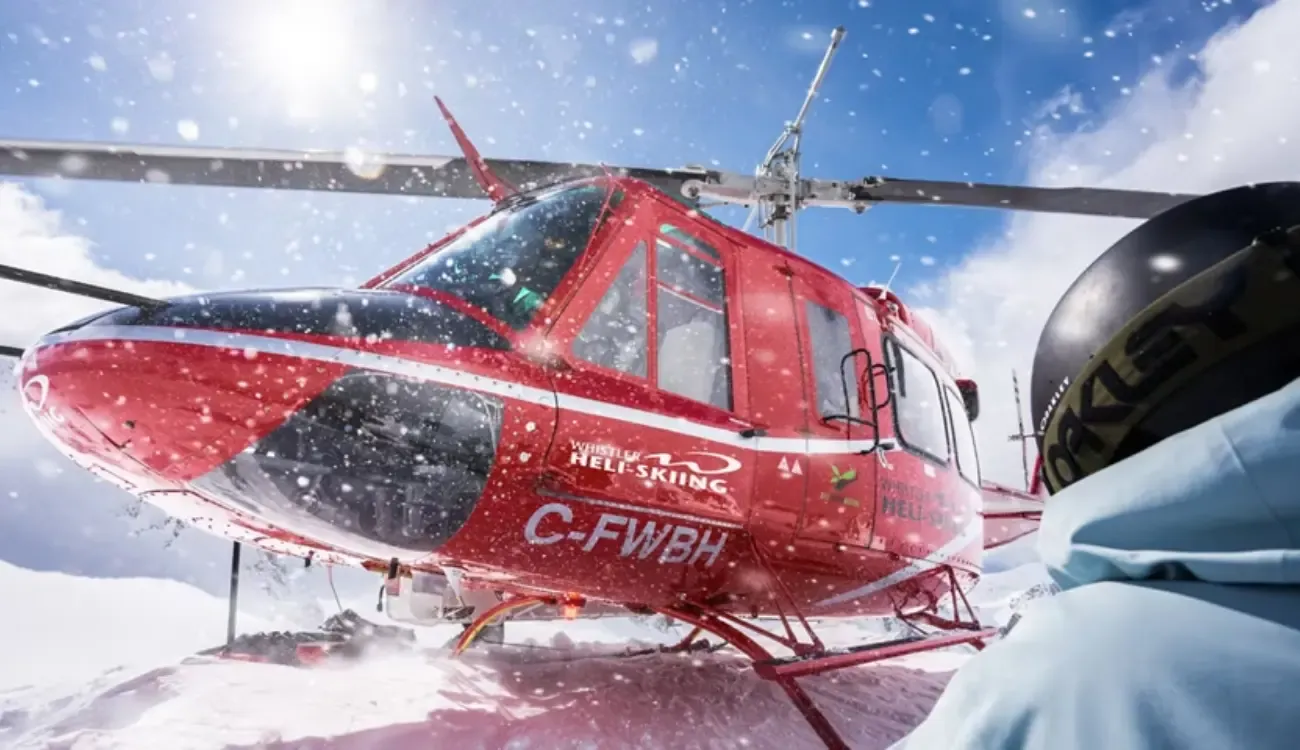 Heliskiing in Whistler