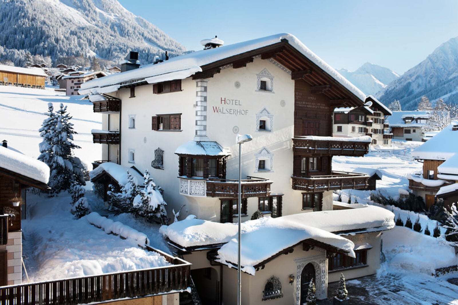 Hotel Walserhof Exterior