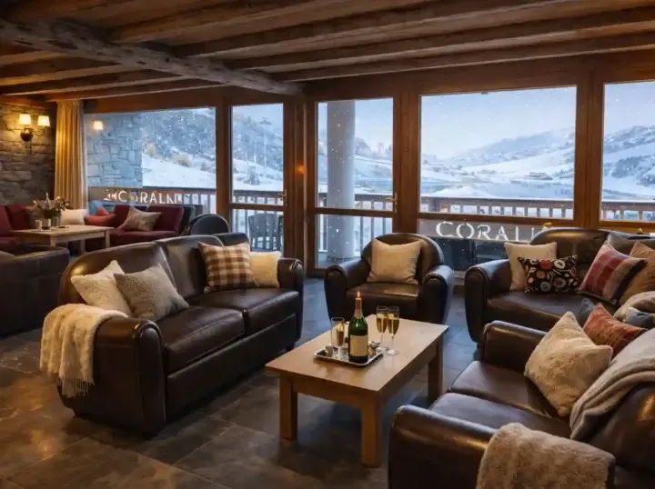 Chalet Corniche Living Room