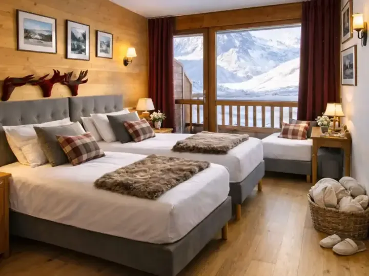 Chalet Corniche Bedroom
