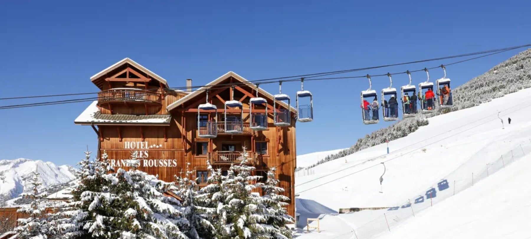 Hotel Les Grandes Rousses Exterior