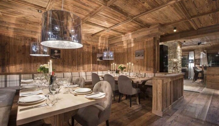Chalet Ariane Dining room