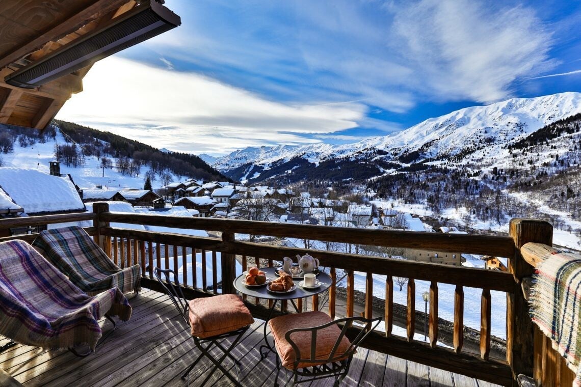 Chalet du Vallon Balcony