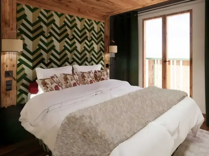 Hotel Le Tremplin (Morzine) Bedroom