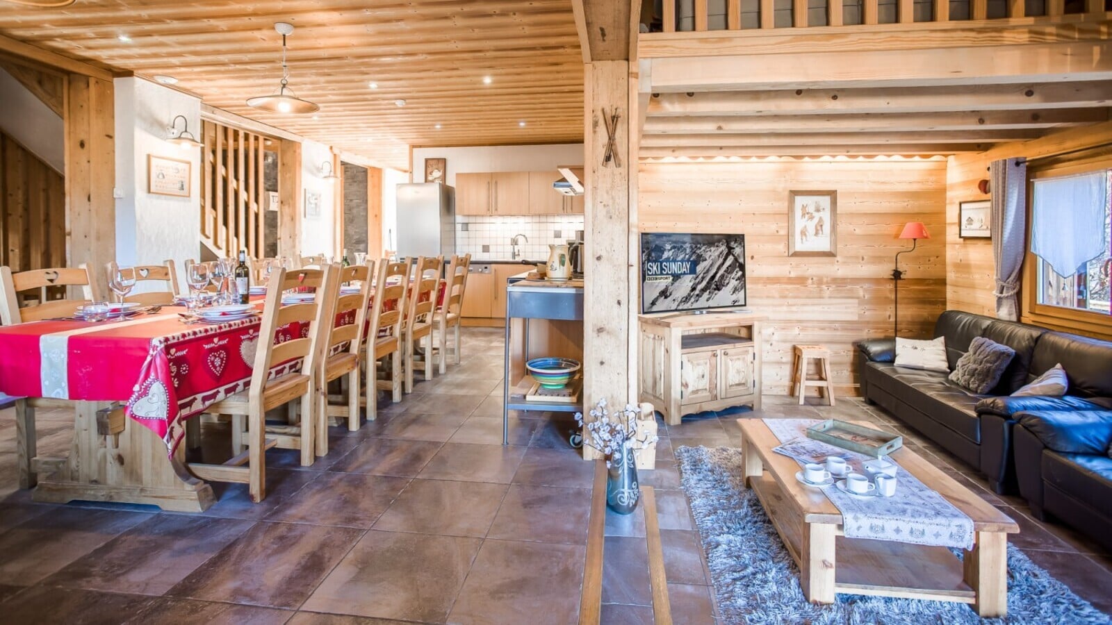 Chalet Chez Nous Living room