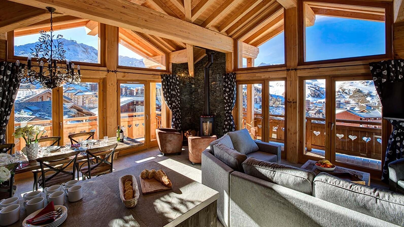 Chalet Iris Bleu Lounge