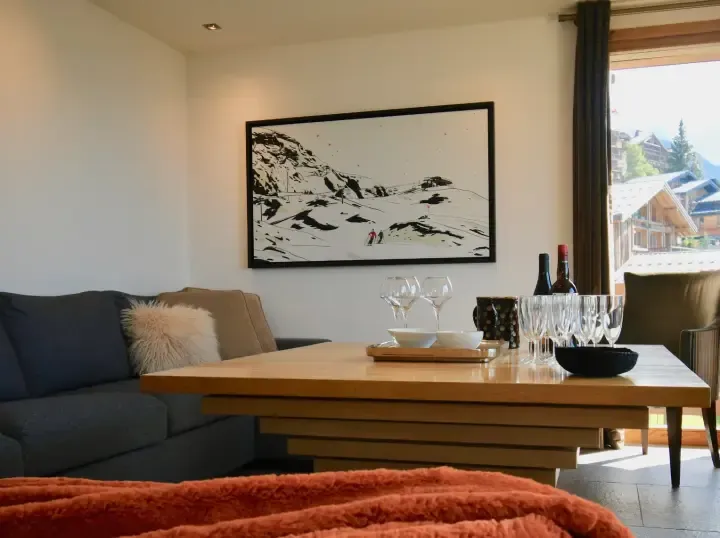 Chalet Golden Eagle - Sitting Area
