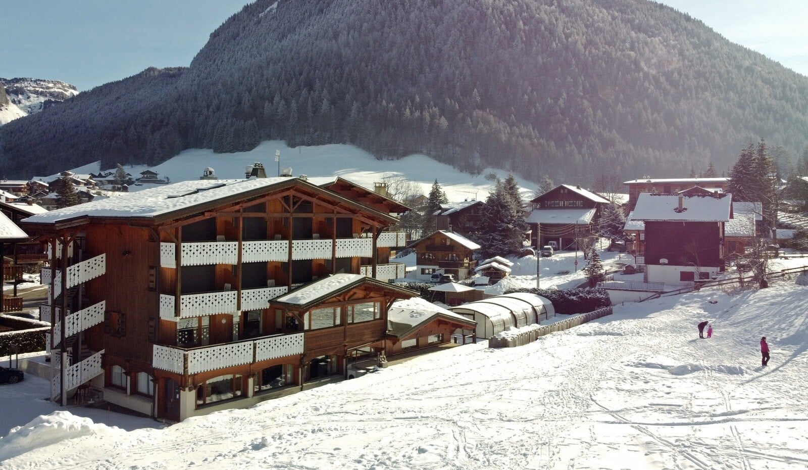 Hotel La Clef des Champs Exterior