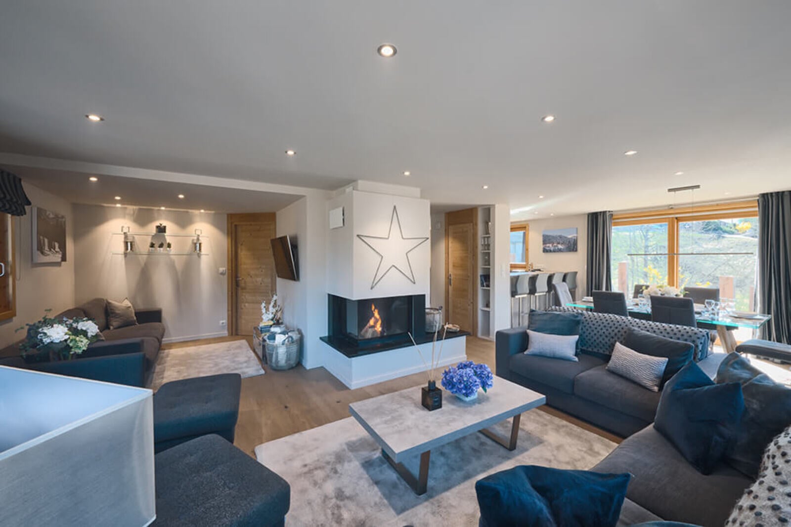 Chalet Blanc Living room