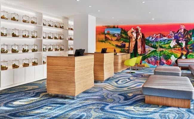 Hotel W Aspen Reception