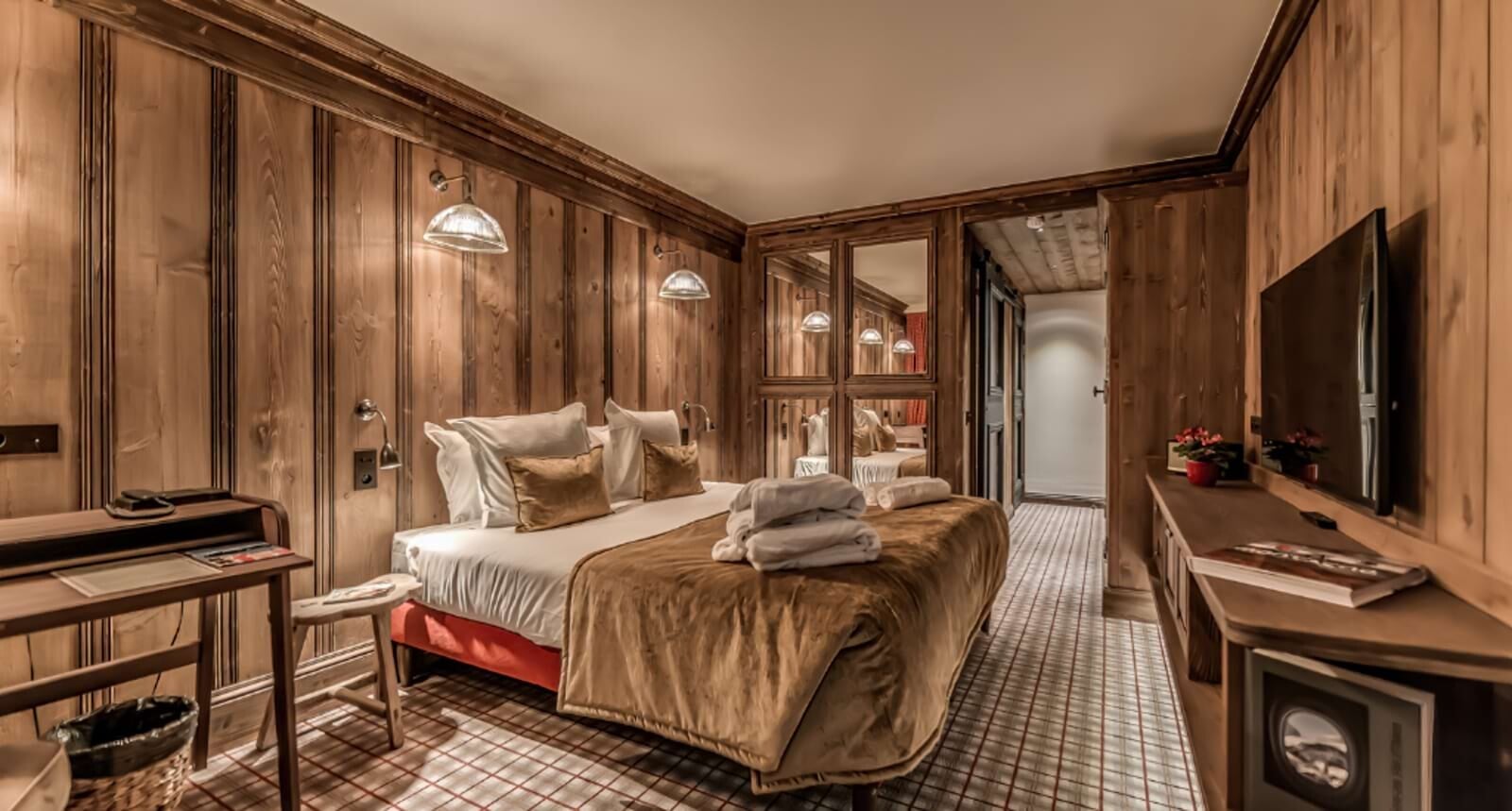 Hotel le Val d'Isère Bedroom