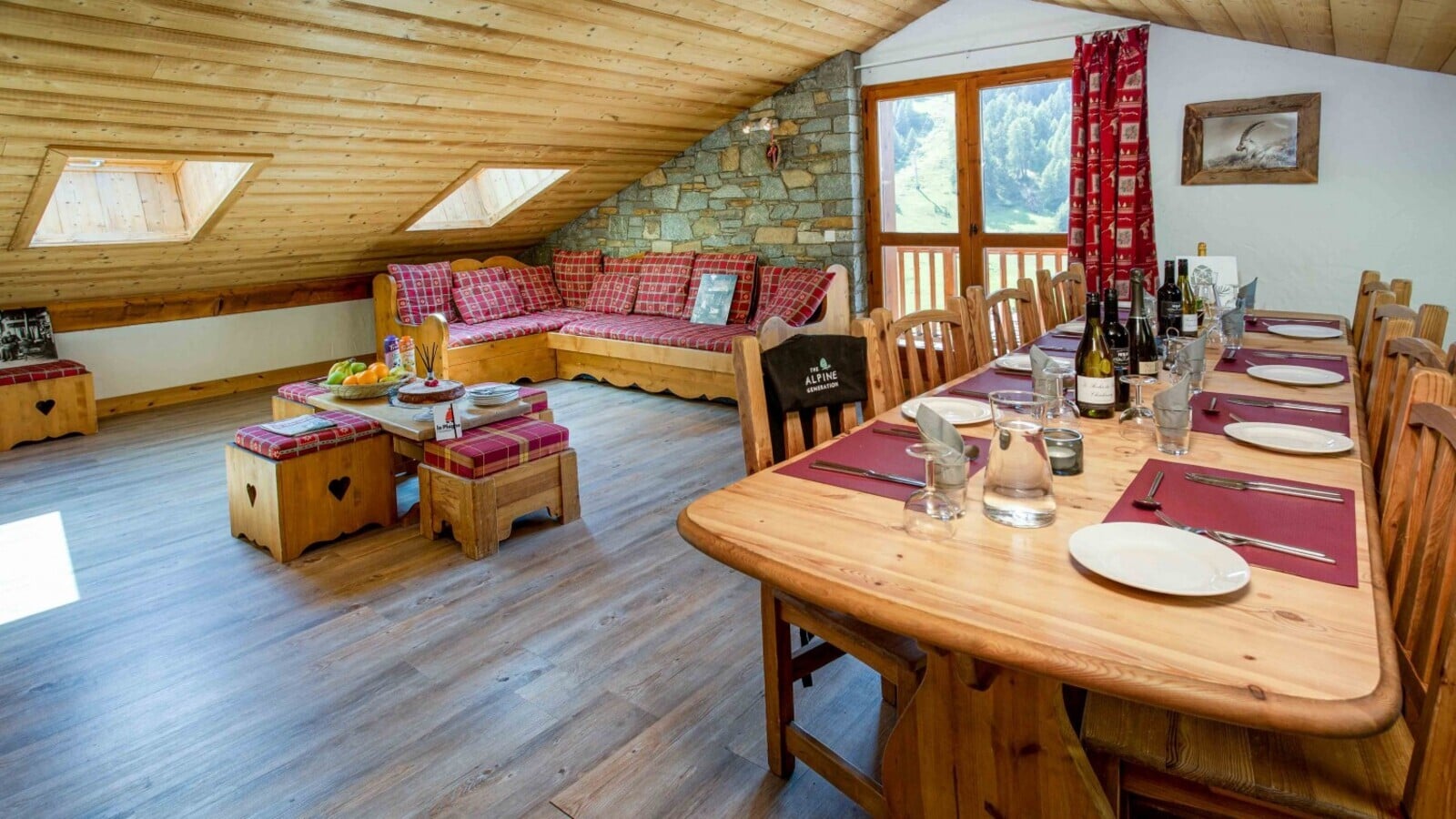 Chalet-Apartment Bonlieu Dining