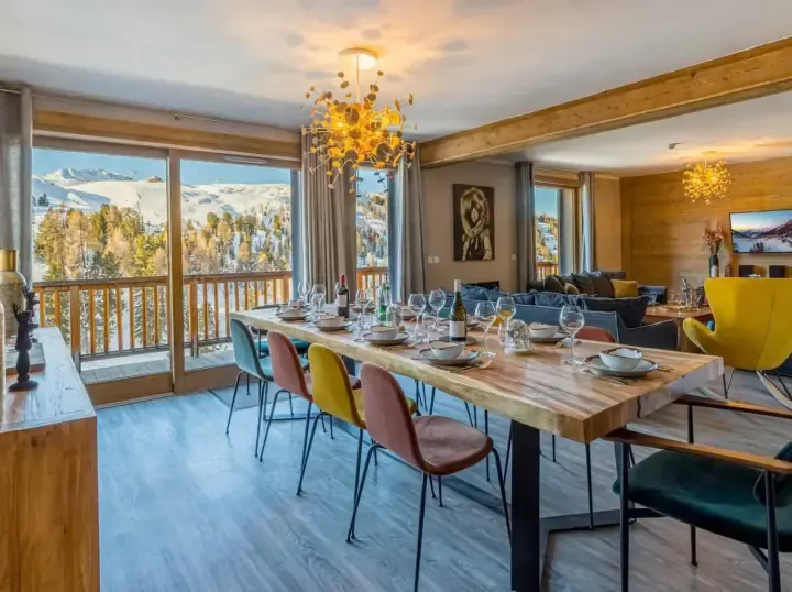 Chalets Carlina – Hugo - Dining Area