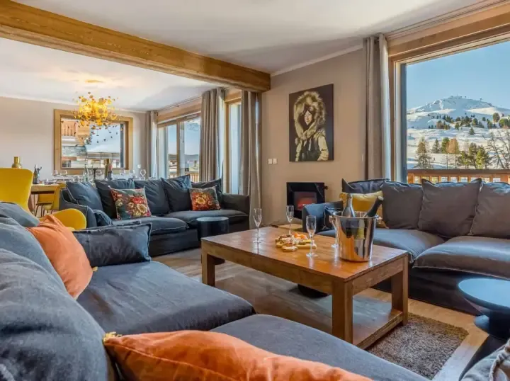 Chalets Carlina – Hugo - Lounge (1)
