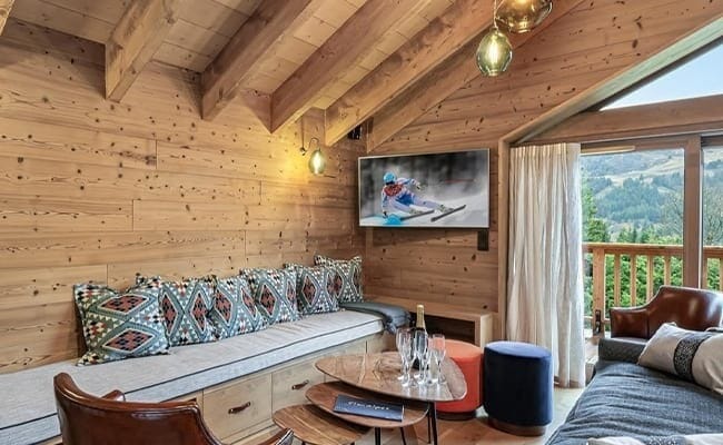 Chalet Palou Living Area