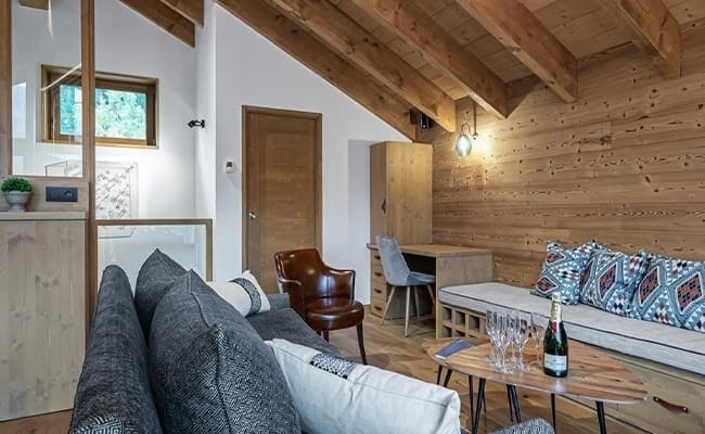 Chalet Palou Living Area