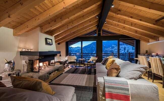 Chalet Sorojasa Living Area