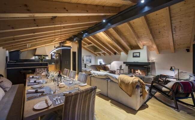 Chalet Sorojasa Living Area