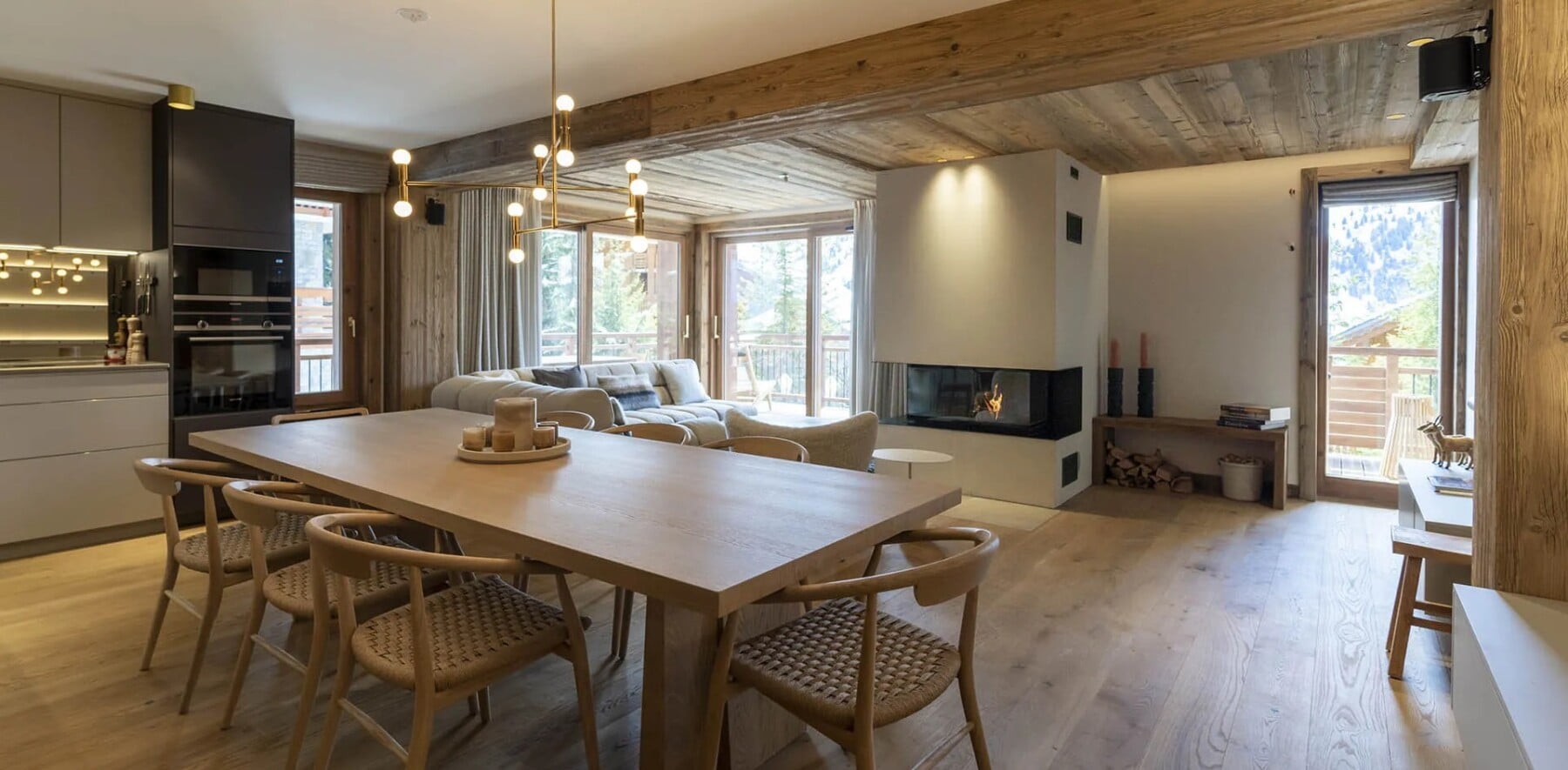 Chalet Apartment Portillo Dining