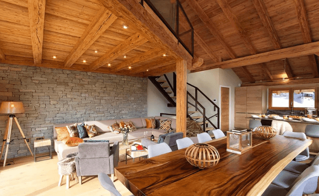 Chalet Chambertin Lodge Dining room