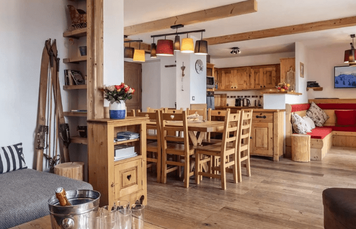 Chalet Grande Etoile Living area