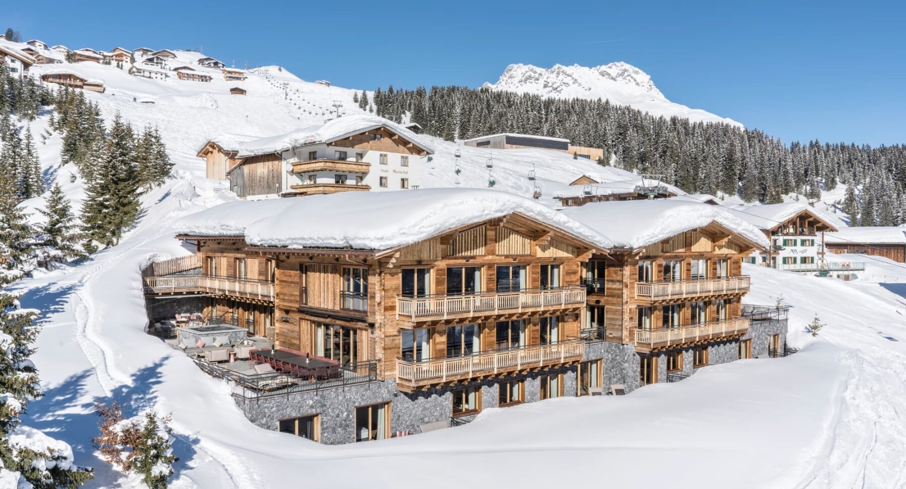 The Arula Chalets Exterior