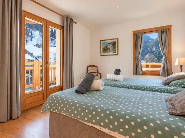 Chalet Barthelemy Twin Room