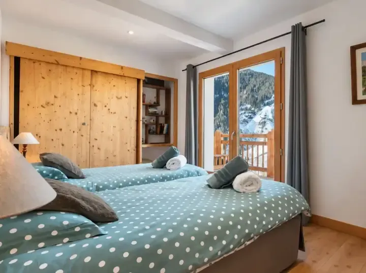 Chalet Barthelemy Twin Room