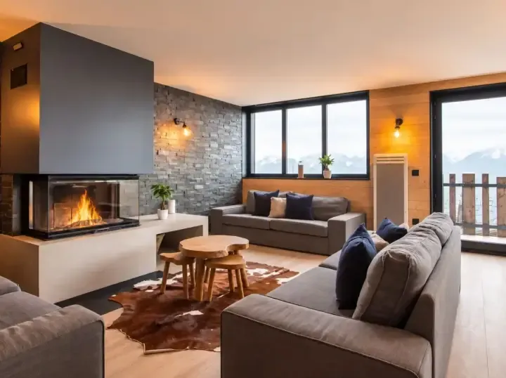 Chalet Hermine Living Room