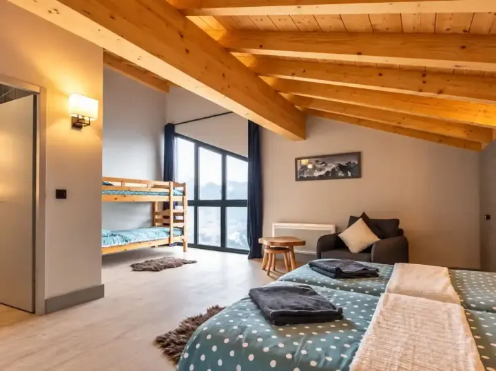 Chalet Hermine Family Room