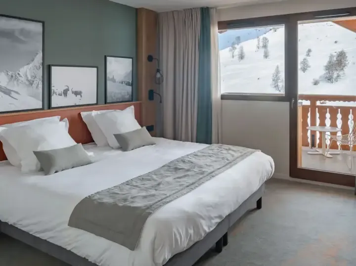 Belambra Club Hotel Les Crêtes Bedroom