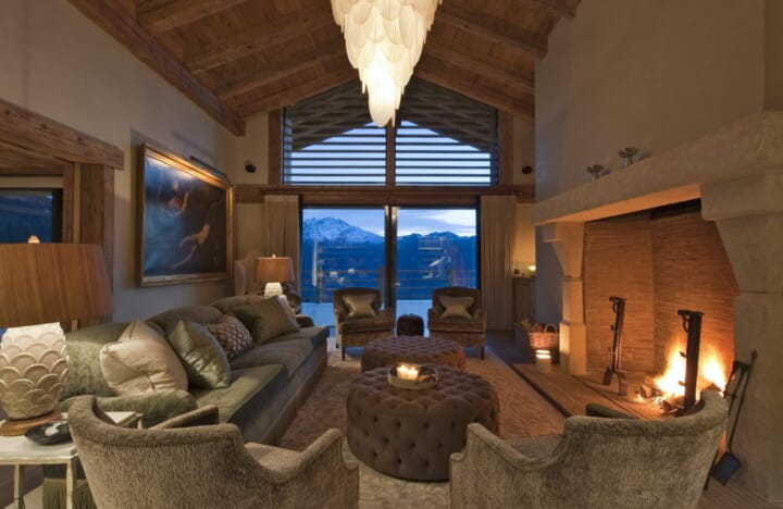 Chalet Norte Living Area