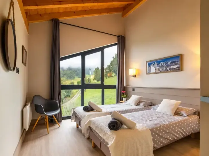 Chalet Hermine Blanc Bedroom