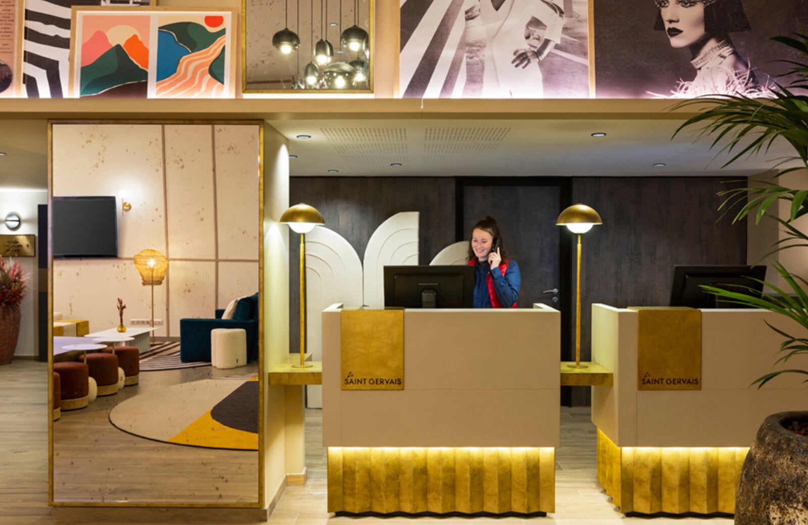 Le Saint Gervais Hotel & Spa Reception