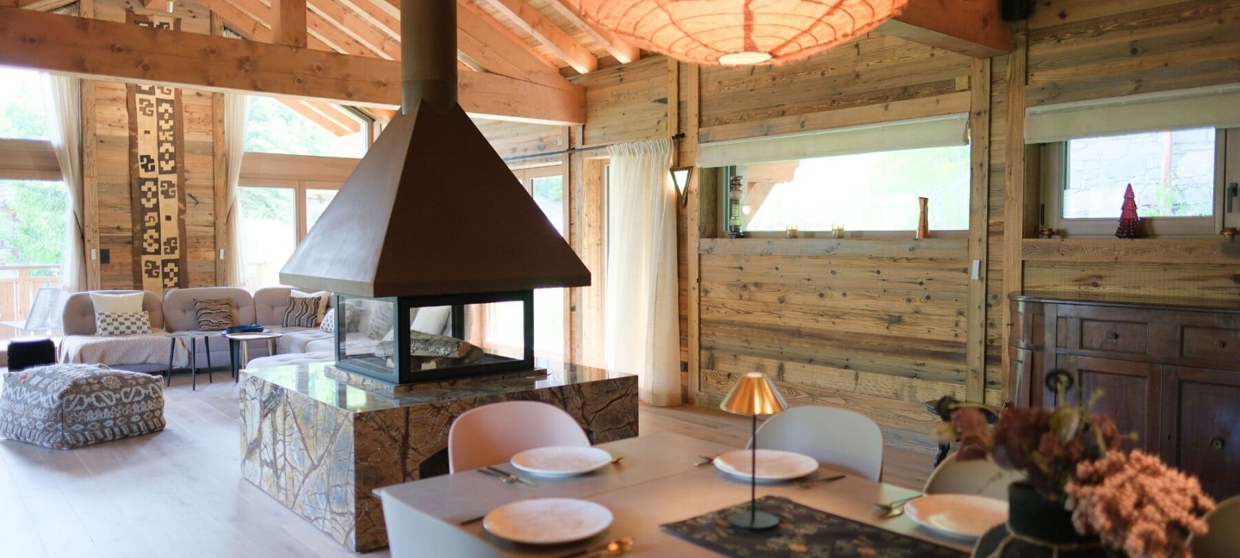 Chalet Elegie Living Area