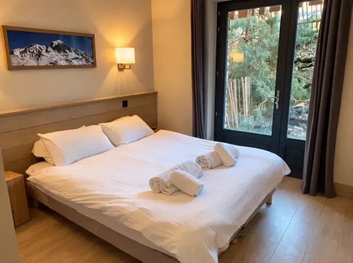 Chalet Edelweiss Montchavin - Bedroom