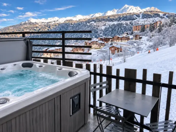Chalet Edelweiss Montchavin - Hot Tub
