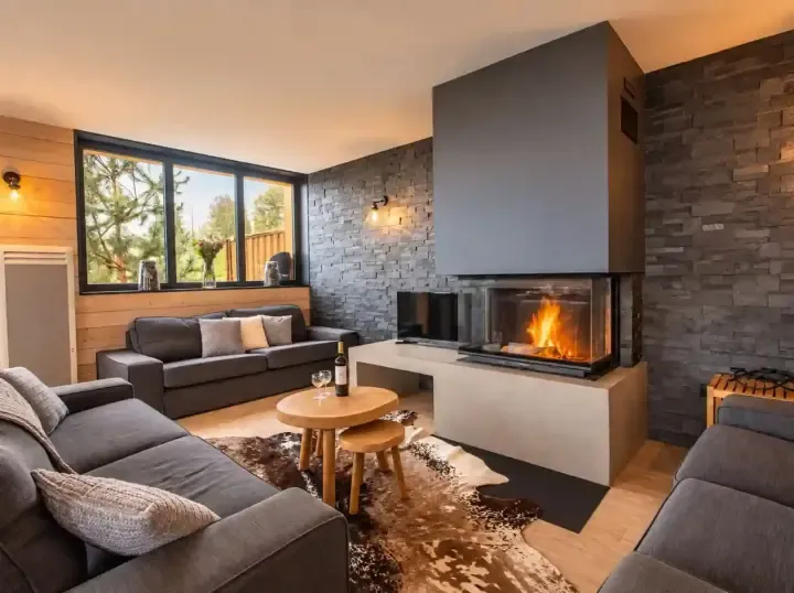 Chalet Snowflake Living Room
