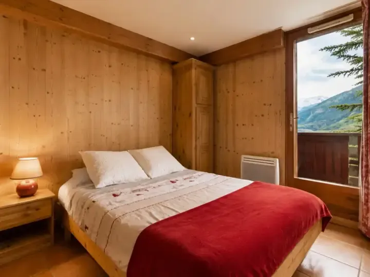 Chalet Cleopatra Double Bedroom