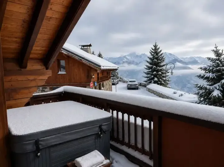 Chalet Cleopatra Hot Tub