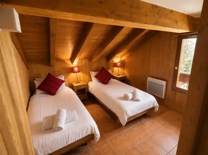 Chalet Cleopatra Twin Room