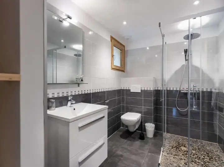 Résidence Chalet Les Amis - Bathroom
